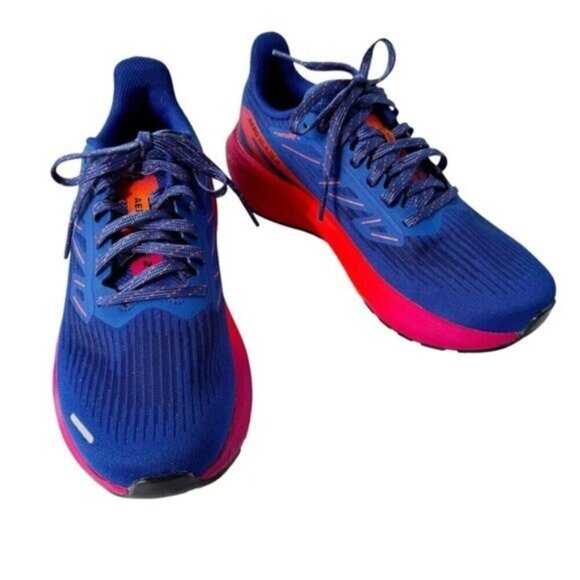 Salomon Aero Blaze 2 Running Sneakers DRAGON FIRE/VIVACIOUS Size 6.5 WORN ONCE - Picture 2 of 16